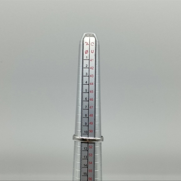 Jewelry Ring Garnet 5.11ct Platinum 1399052 - Picture 9 of 11